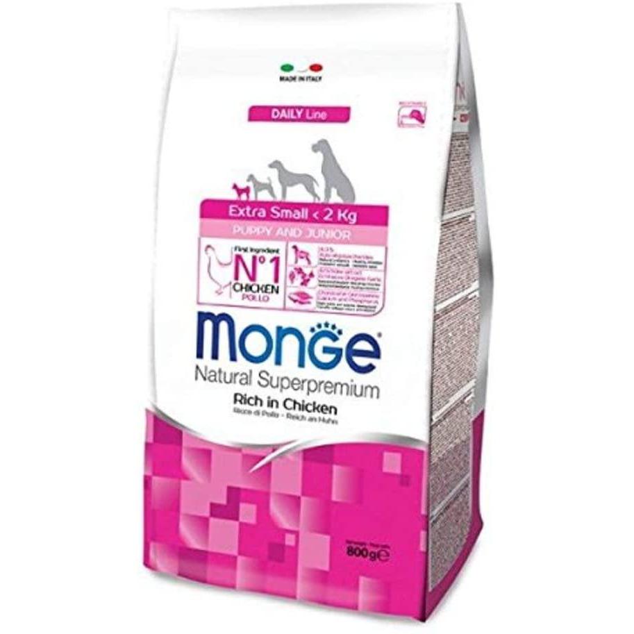 Monge Natural Superpremium Extra Small Adult con Pollo 800 gr Monge Natural Superpremium Extra Small Adult con Pollo 800 gr